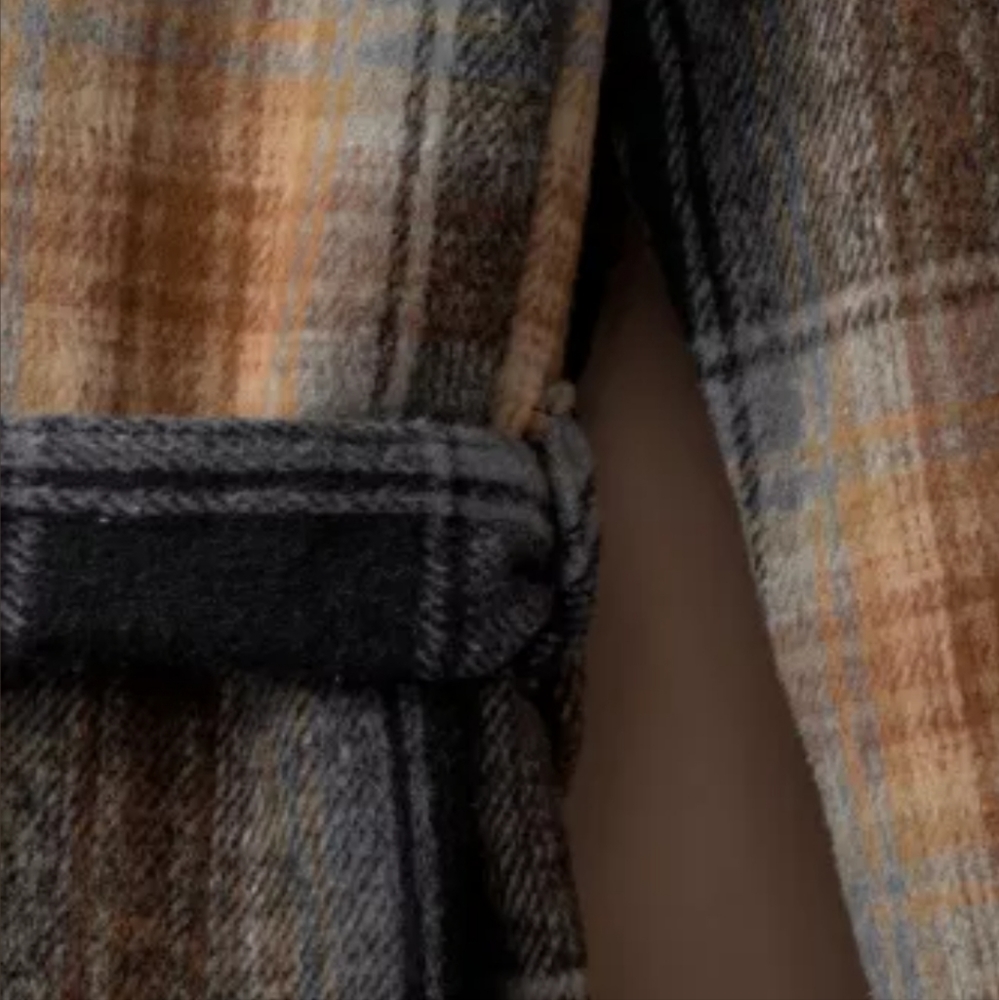 1  L left❤New plaid shirt dress - Picture 6 of 17